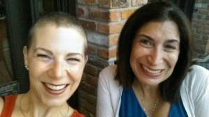 Julie and I in happier times.