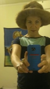 One of my online profile photos -- showing my "quirky" side.