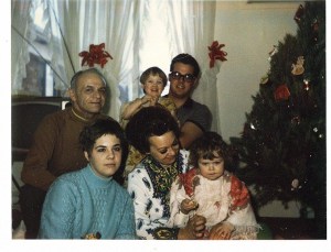 My birthmother as a teen. She's in blue. And pregnant with me.