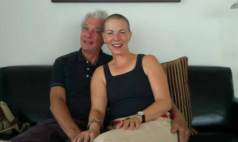 With my teacher, Paul Brown, on Guru Purinimah in 2012 -- when we both found ourselves in Chicago, although neither of us lived here at the time.